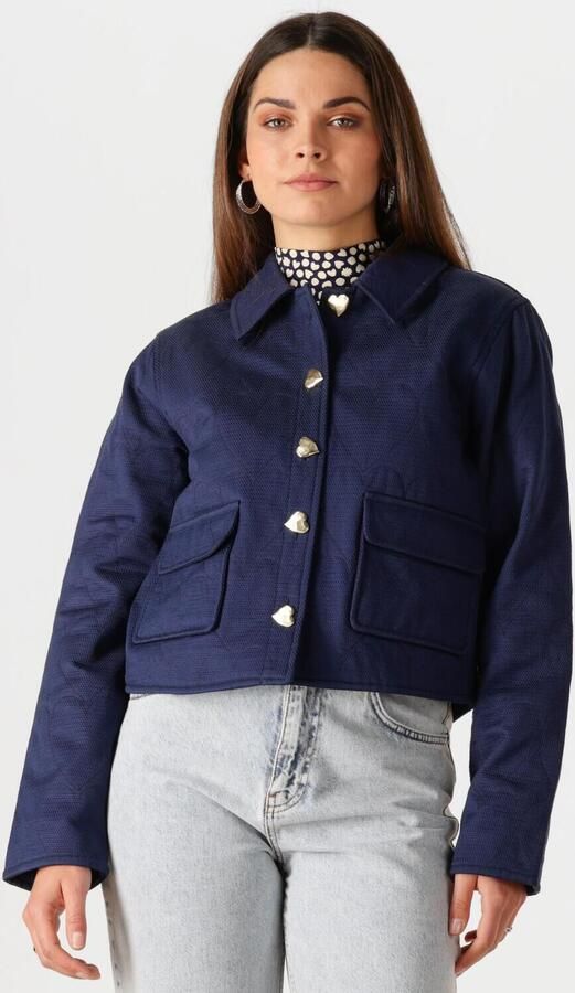 FABIENNE CHAPOT Dames Jassen Jackie Padded Jacket Donkerblauw - Foto 4