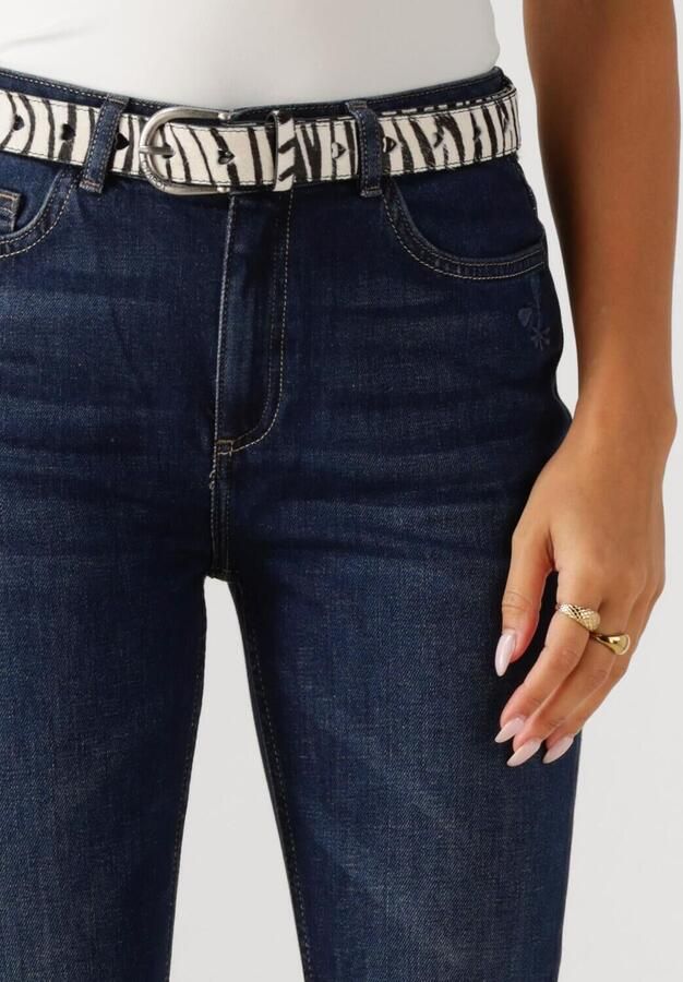 FABIENNE CHAPOT Dames Jeans Eva Flare Jeans 3622 Donkerblauw