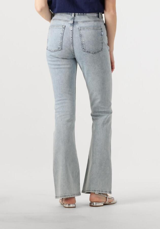 Fabienne Chapot high waist flared jeans light blue denim