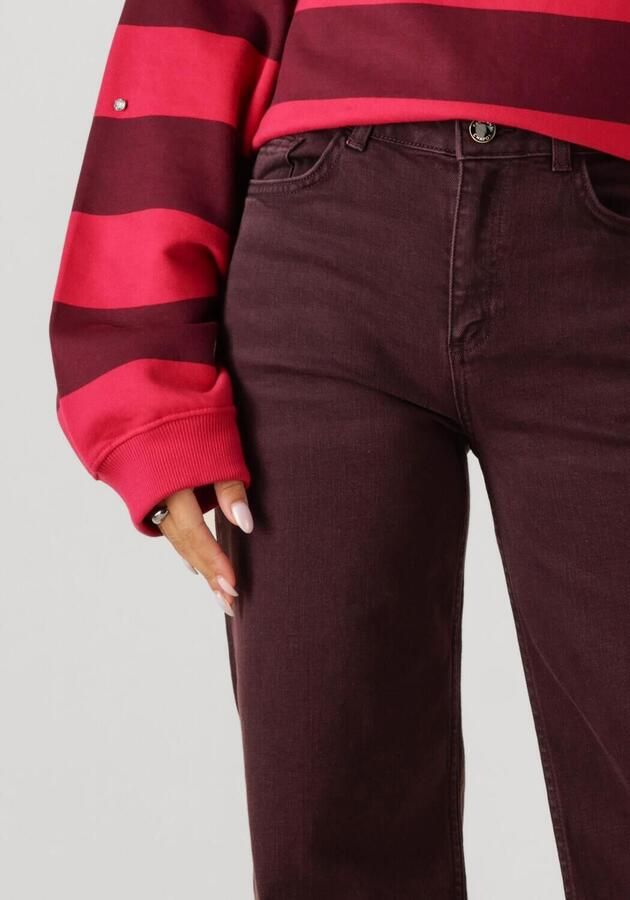 FABIENNE CHAPOT Dames Jeans Thea Wide Leg Jeans Bordeaux - Foto 2