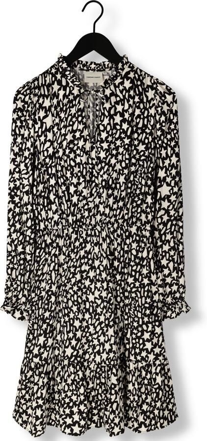 Fabienne Chapot Sterrenlicht V-Hals Jurk Black Dames - Foto 3