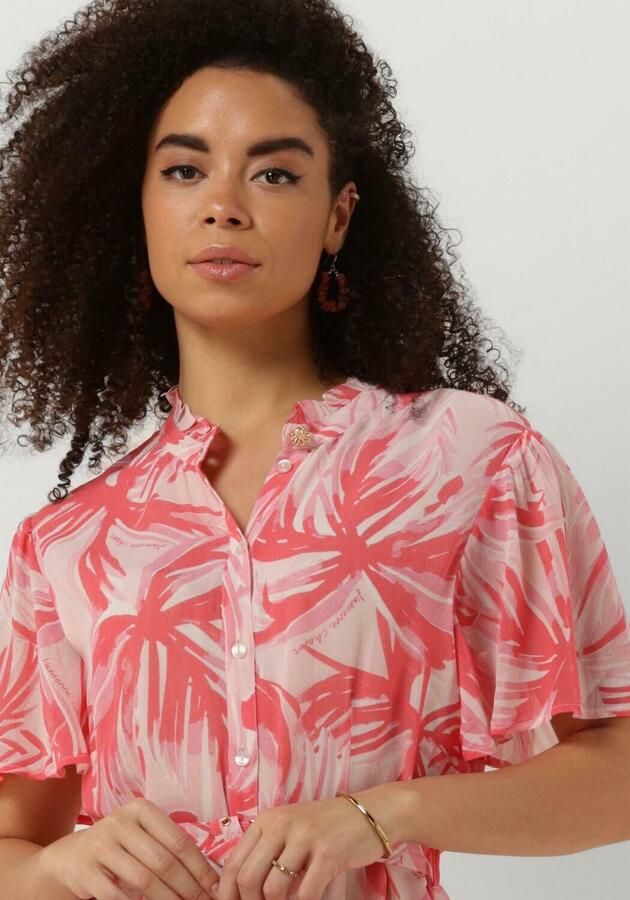 Fabienne Chapot Roze Grapefruit Myla Butterfly Jurk Multicolor Dames - Foto 2