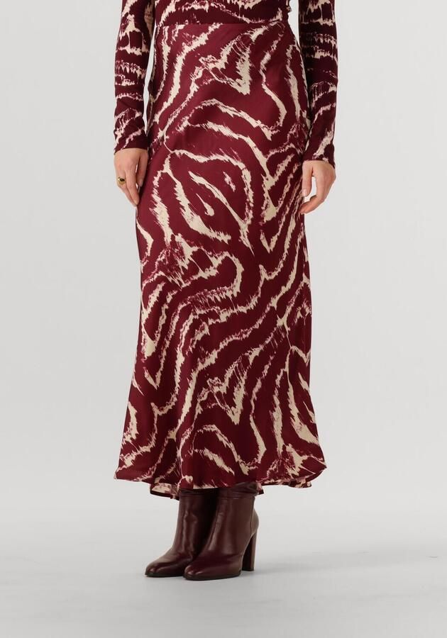 FABIENNE CHAPOT Dames Rokken Laurent Maxi Skirt 2 Bordeaux - Foto 4