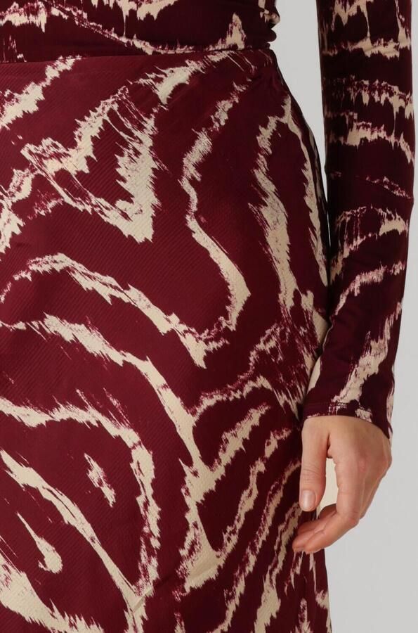 FABIENNE CHAPOT Dames Rokken Laurent Maxi Skirt 2 Bordeaux - Foto 2