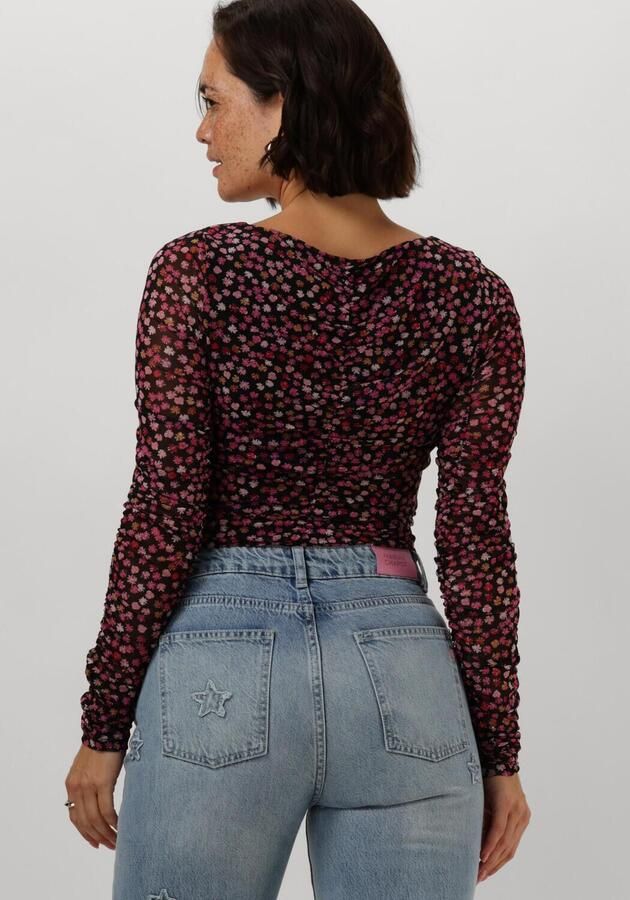 Fabienne Chapot Bloemenprint lange mouw top Pink Dames