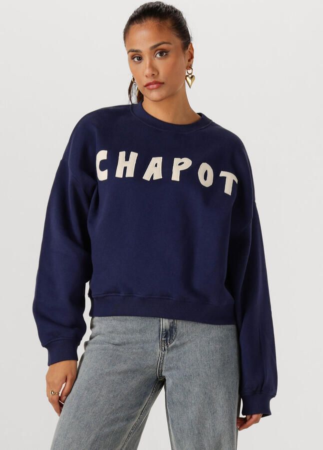 FABIENNE CHAPOT Dames Truien & Vesten Amy Sweater Donkerblauw - Foto 4