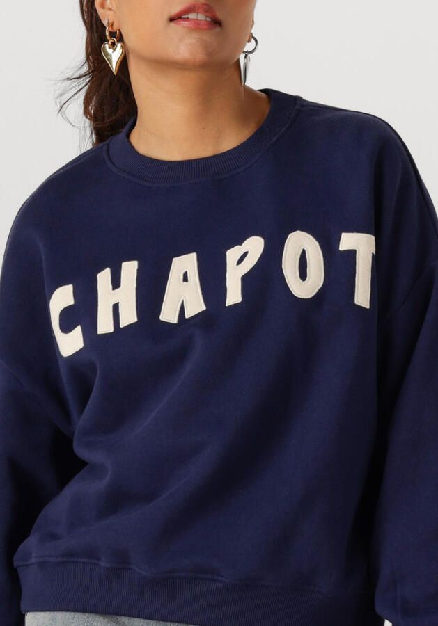 FABIENNE CHAPOT Dames Truien & Vesten Amy Sweater Donkerblauw - Foto 3