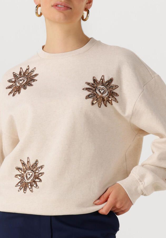 FABIENNE CHAPOT Dames Truien & Vesten Archie Sweater Ecru - Foto 2