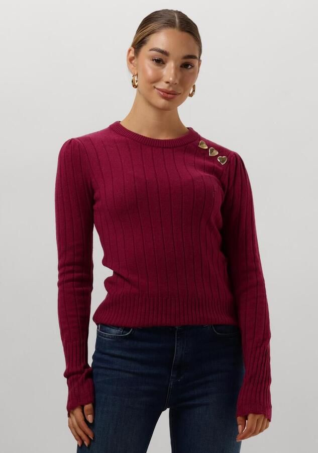 FABIENNE CHAPOT Dames Truien & Vesten Banda Pullover Paars - Foto 4