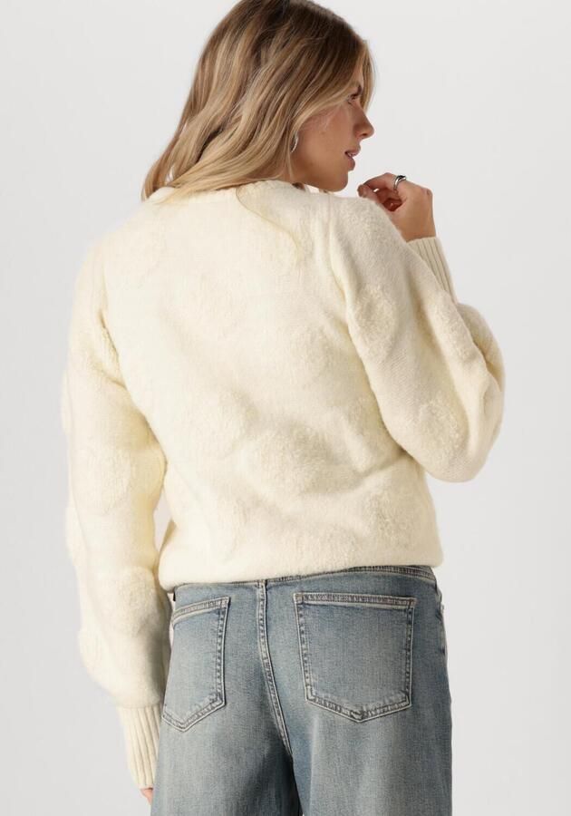 FABIENNE CHAPOT Dames Truien & Vesten Bibian Heart Pullover Ecru