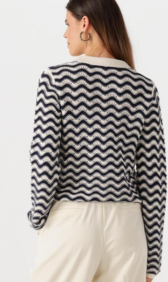 FABIENNE CHAPOT Dames Truien & Vesten Caro Crochet Cardigan Long Sleeve Blauw - Foto 2