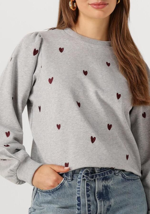 FABIENNE CHAPOT Dames Truien & Vesten Dina Sweater Lichtgrijs - Foto 3