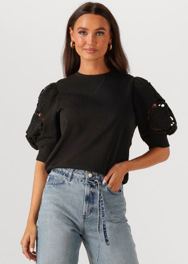 FABIENNE CHAPOT Dames Truien & Vesten Henriette Sweater Zwart - Foto 4