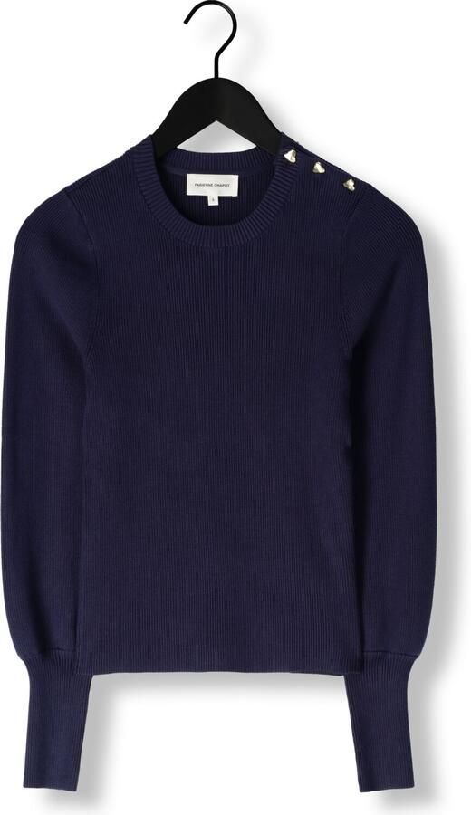 FABIENNE CHAPOT Dames Truien & Vesten Lillian Pullover 3624 Donkerblauw - Foto 3