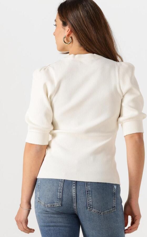 FABIENNE CHAPOT Dames Truien & Vesten Lillian Short Sleeve Pullover Wit - Foto 3