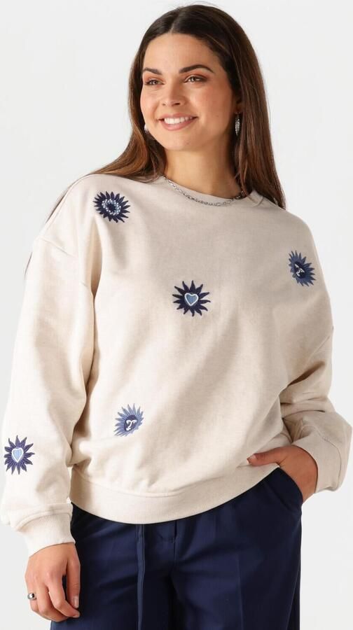 FABIENNE CHAPOT Dames Truien & Vesten Luna Sweater Ecru - Foto 4