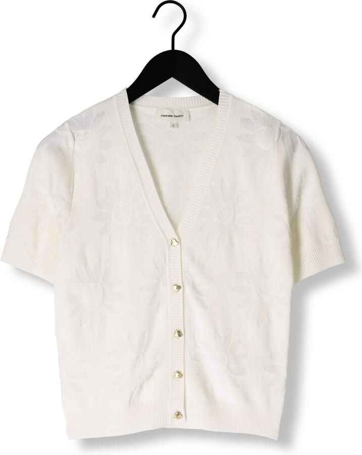 FABIENNE CHAPOT Dames Truien & Vesten Maddy Cardigan Wit