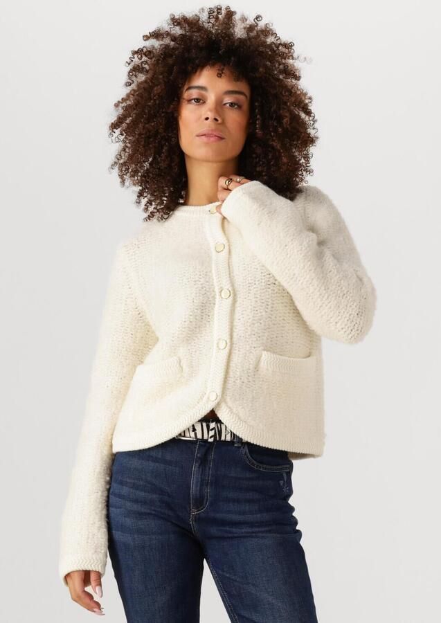 FABIENNE CHAPOT Dames Truien & Vesten Marcia Cardigan Creme - Foto 4