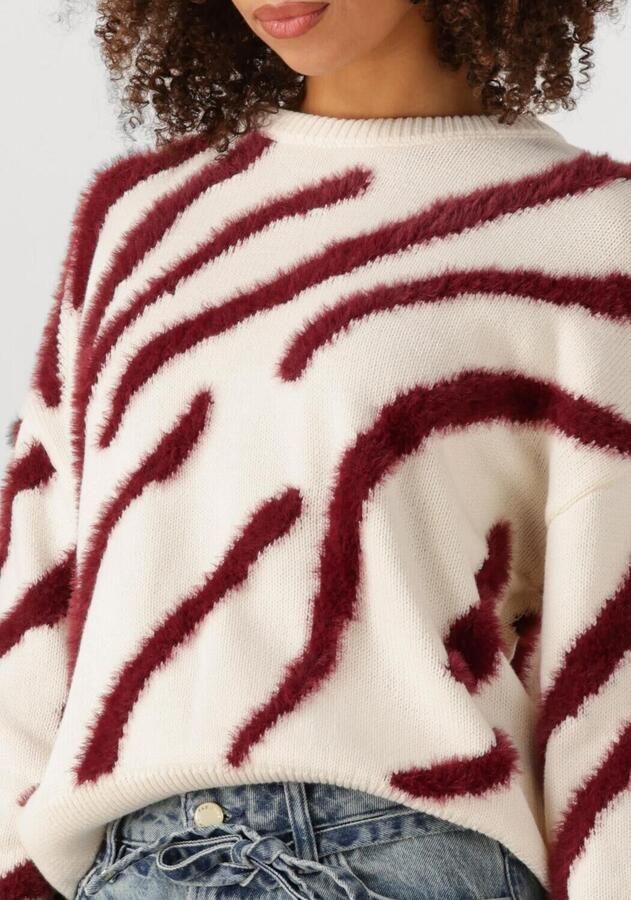 FABIENNE CHAPOT Dames Truien & Vesten Zebra Pullover Creme