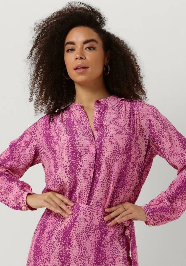 Fabienne Chapot blouse Sunset met all over print roze