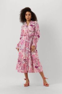 Fabienne Chapot Roze Midi Jurk Marilene Dress 118