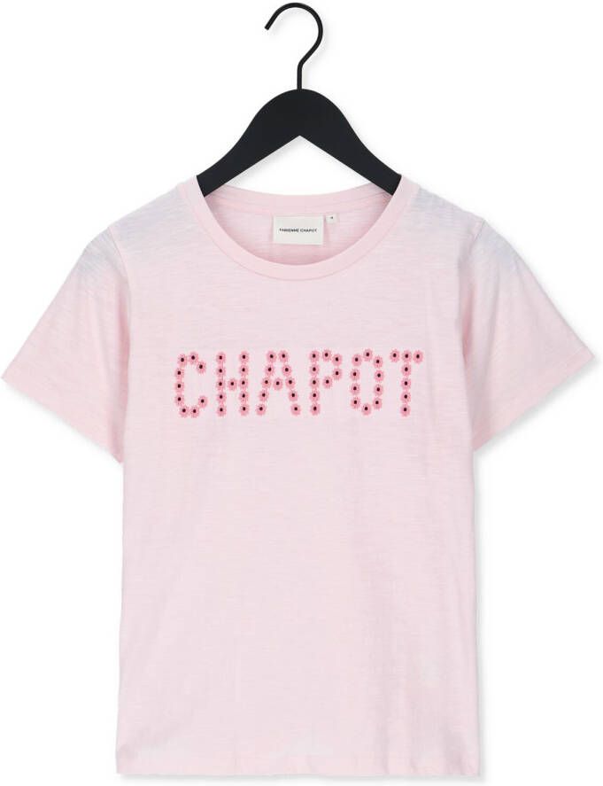 Fabienne Chapot T-shirt Daisy Chapot van biologisch katoen roze