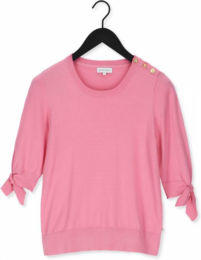 Fabienne Chapot Roze Trui Molly Short Sleeve Pullover