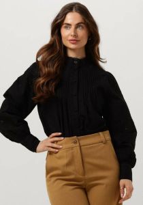 Fabienne Chapot blouse Fionna van biologisch katoen zwart
