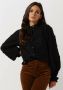Fabienne Chapot blouse Joan met hartjes en borduursels zwart - Thumbnail 1