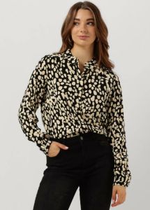 Fabienne Chapot Sunrise blouse black ecru Zwart Dames