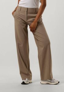 Fiveunits Wide Trousers Beige Dames
