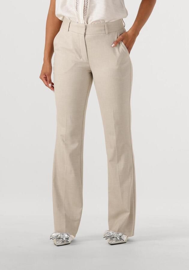 Fiveunits Sand Melange Stijlvolle Broek Gray Dames - Foto 4