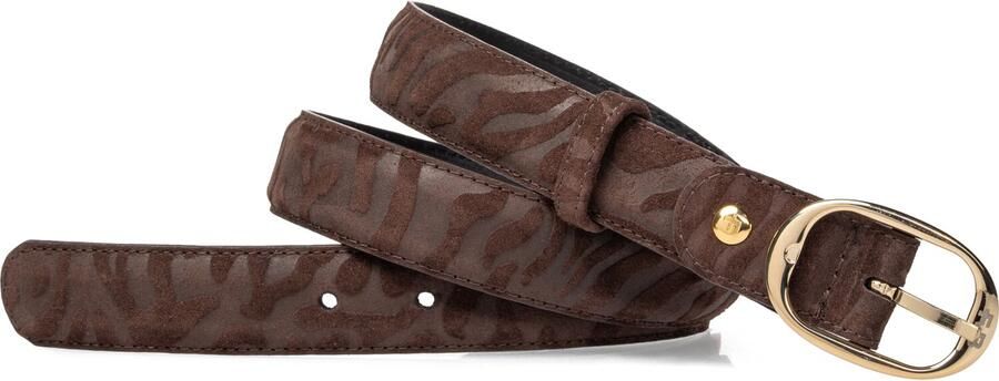 FLORIS VAN BOMMEL Dames Riemen Cfw-10015 De Belter Bruin