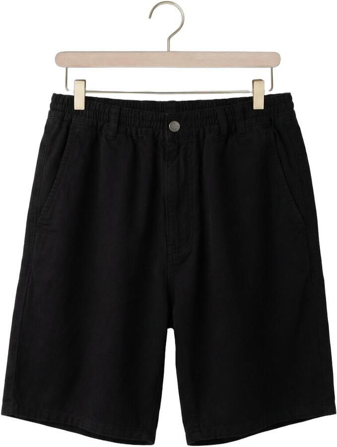 FORÉT Forét Heren Broeken Clay Light Shorts Zwart - Foto 2