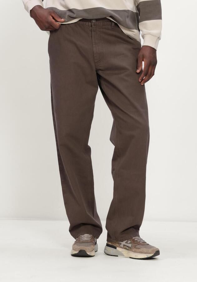 FORÉT Forét Heren Broeken Clay Twill Pants Bruin