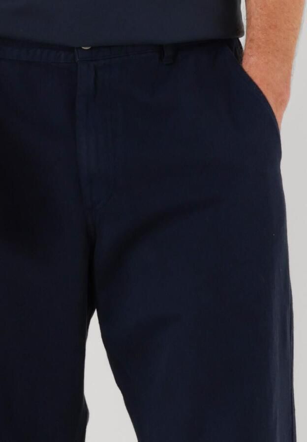 FORÉT Forét Heren Broeken Clay Twill Pants Donkerblauw - Foto 2