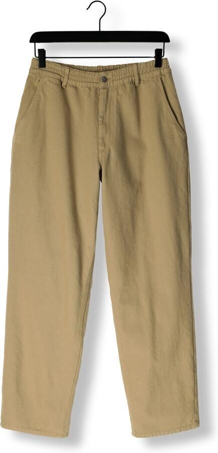 FORÉT Forét Heren Broeken Clay Twill Pants Zand - Foto 3