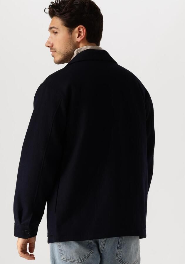 FORÉT Forét Heren Jassen Lodge Wool Jacket Donkerblauw - Foto 2