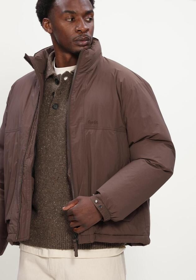 FORÉT Forét Heren Jassen Polar Puffer Jacket Bruin - Foto 4