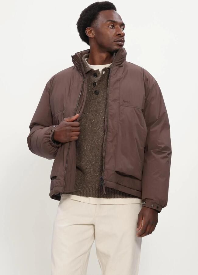 FORÉT Forét Heren Jassen Polar Puffer Jacket Bruin