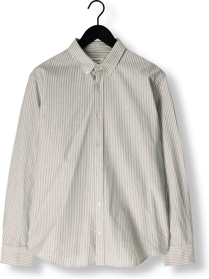 FORÉT Forét Heren Overhemden Life Shirt Groen