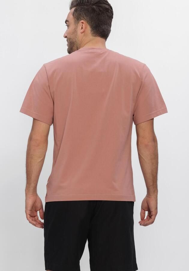 FORÉT Forét Heren Polo's & T-shirts Bellis T-shirt Roze - Foto 3