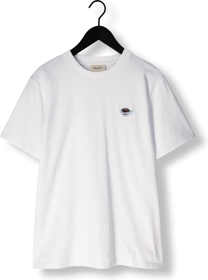 FORÉT Forét Heren Polo's & T-shirts Element T-shirt Wit