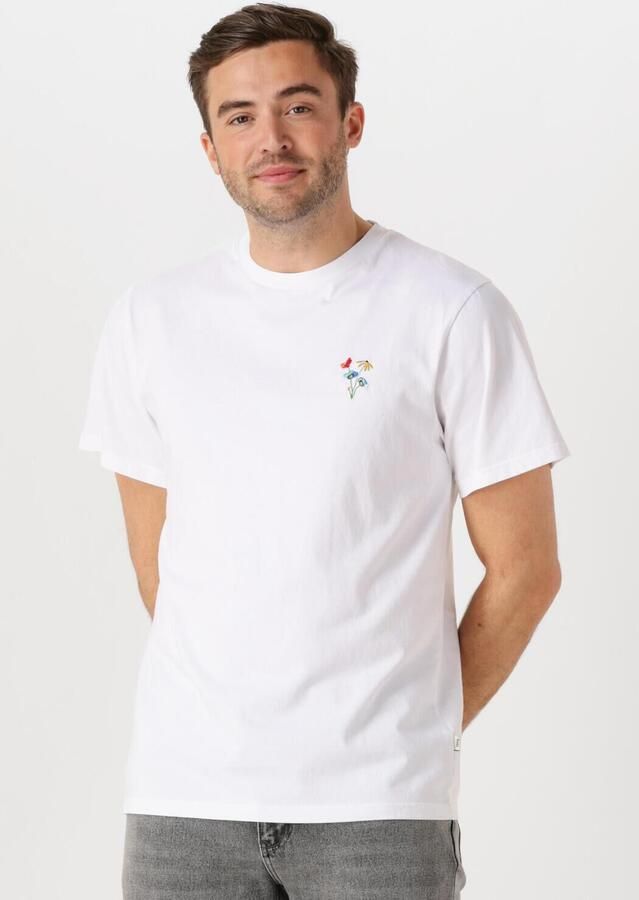 FORÉT Forét Heren Polo's & T-shirts Element T-shirt Wit - Foto 4