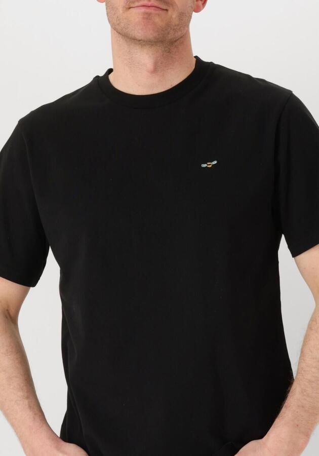 FORÉT Forét Heren Polo's & T-shirts Element T-shirt Zwart - Foto 3