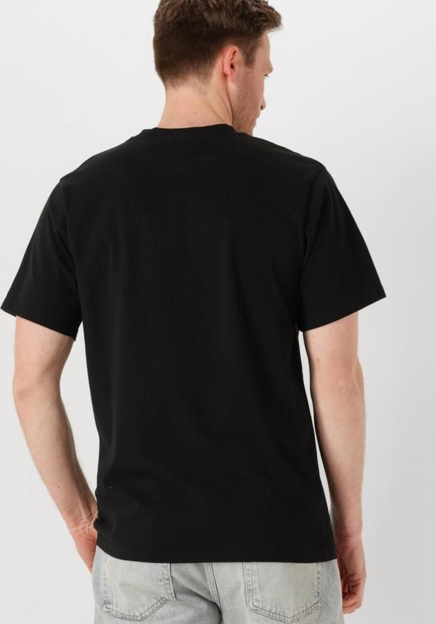 FORÉT Forét Heren Polo's & T-shirts Element T-shirt Zwart - Foto 2