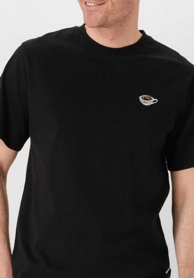 FORÉT Forét Heren Polo's & T-shirts Element T-shirt Zwart - Foto 3