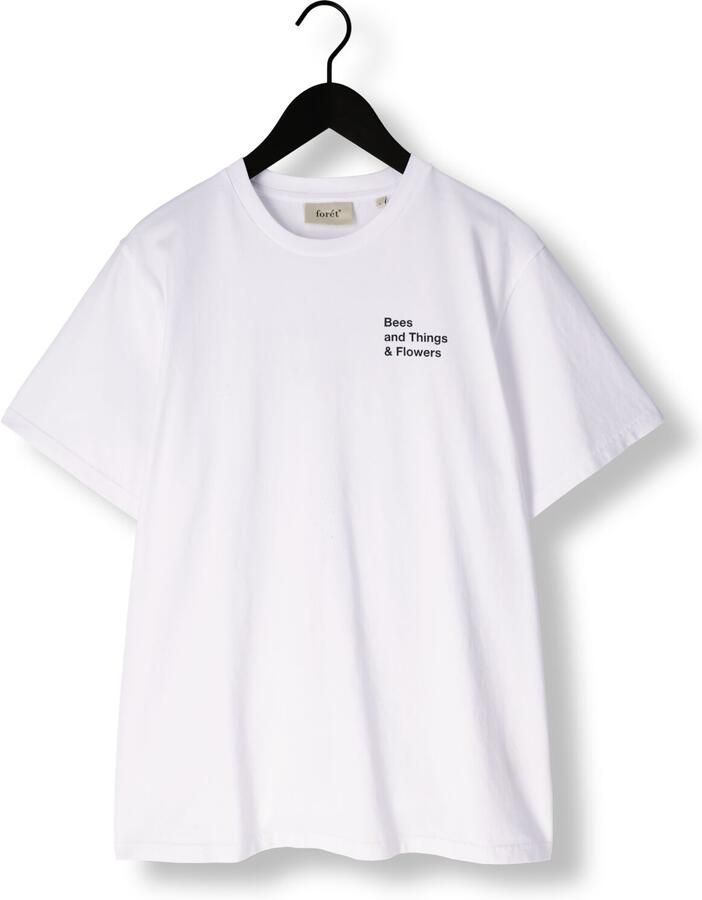 FORÉT Forét Heren Polo's & T-shirts Farm T-shirt Wit