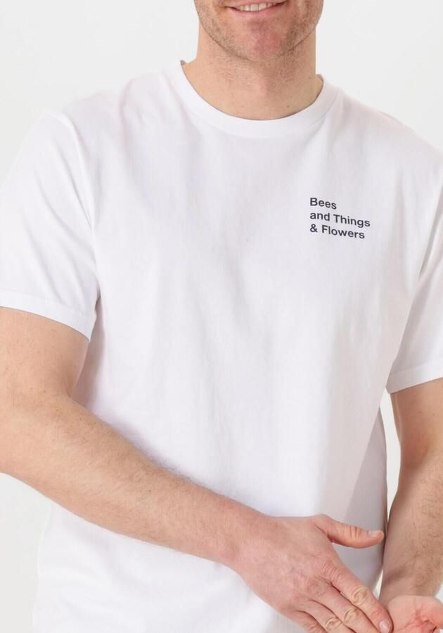 FORÉT Forét Heren Polo's & T-shirts Farm T-shirt Wit - Foto 3