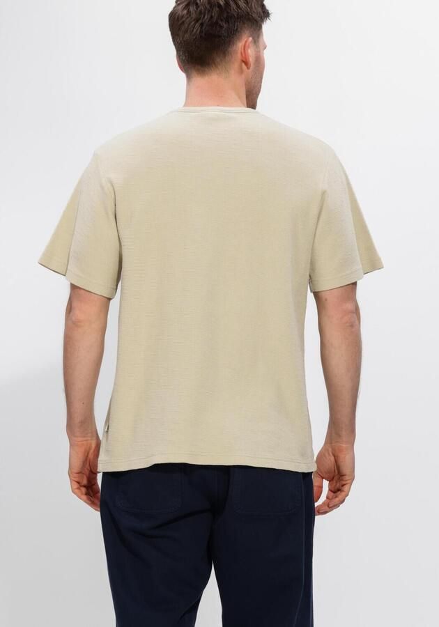FORÉT Forét Heren Polo's & T-shirts Fir T-shirt Zand - Foto 3